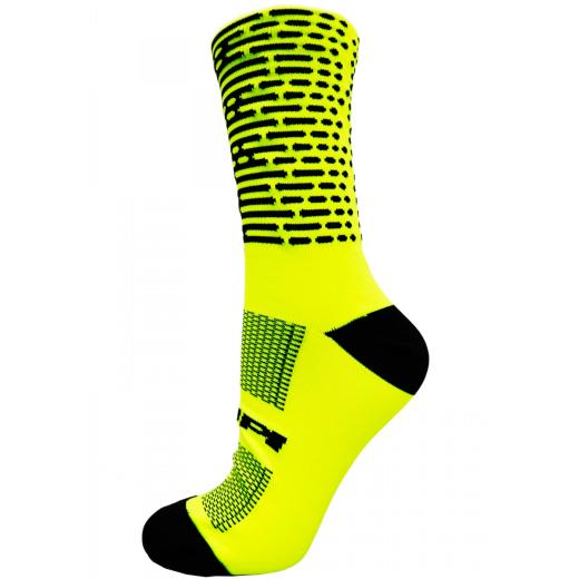 Meia Hupi Biometria Amarelo Neon