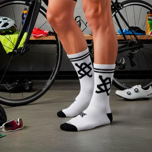 Meia Hupi Cano Longo Crew Branco