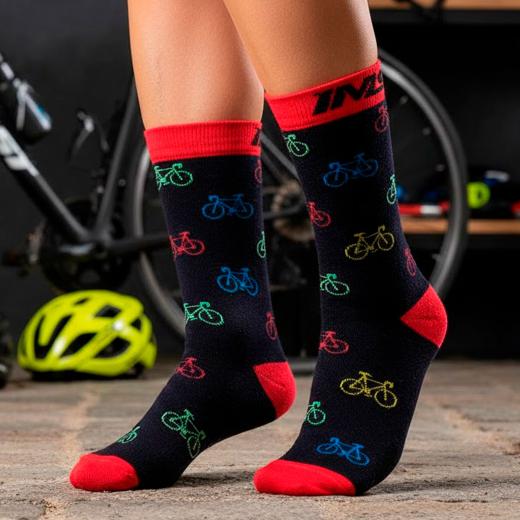 Meia IMS Bike Vermelho