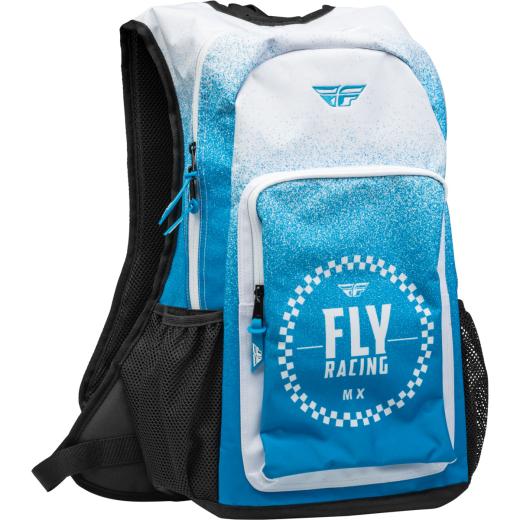 Mochila Fly Jump Azul/Branco