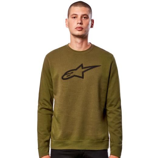 Moletom Alpinestars Ageless Crew Verde