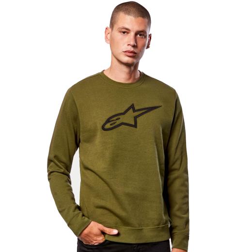 Moletom Alpinestars Ageless Crew Verde