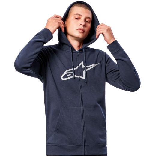 Moletom Alpinestars Ageless II Azul Marinho/Cinza