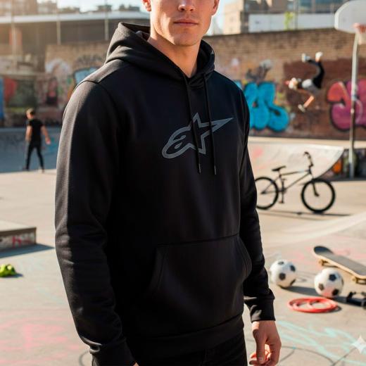 Moletom Alpinestars Inception Athletic Preto