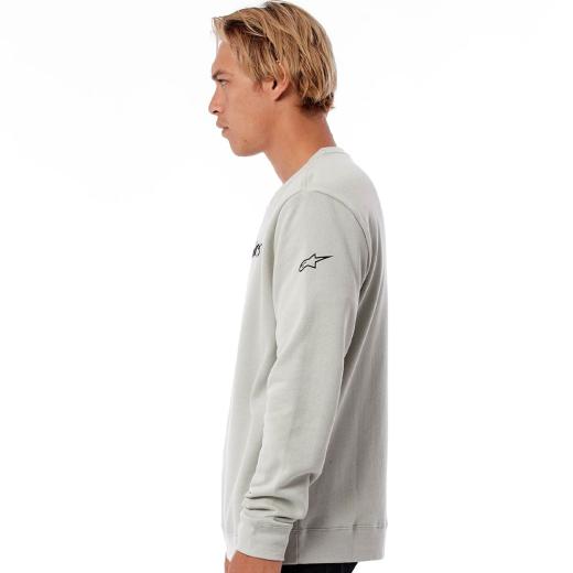 Moletom Alpinestars Linear Crew Cinza