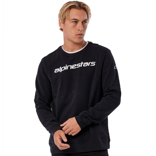 Moletom Alpinestars Linear Crew Preto