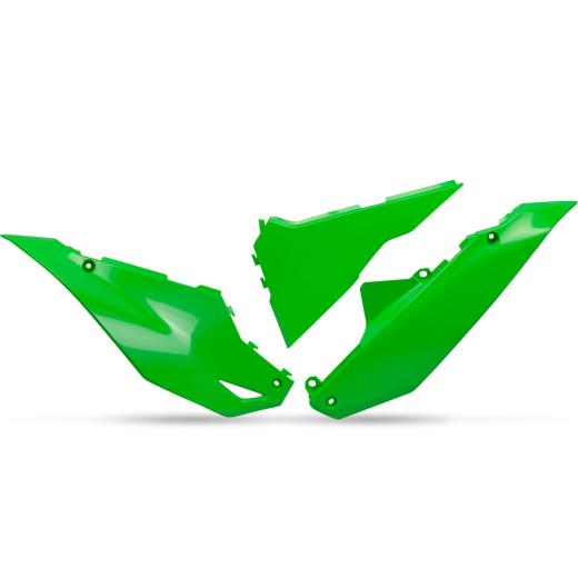 Number Plate Lateral UFO KX 250F/250X/300 25/26 + KX 450F/450X/450XC 24/26