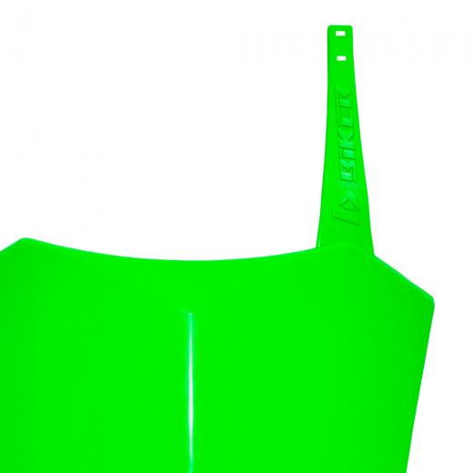 Number Plate + Passa Cabo Biker F1rst Kawasaki Verde