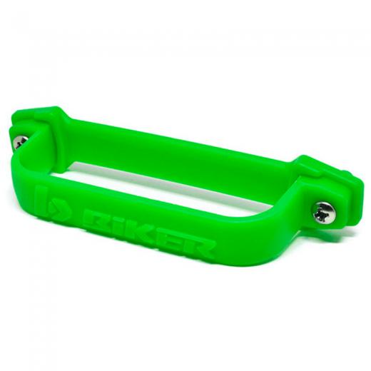 Number Plate + Passa Cabo Biker F1rst Kawasaki Verde