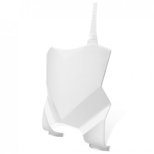 Number Plate + Passa Cabo KXF 250 / 450 08/16 Biker F1rst Branco