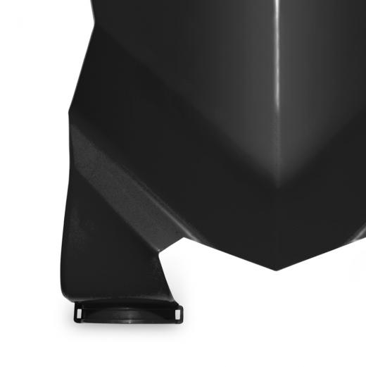 Number Plate + Passa Cabo Biker F1rst Kawasaki Preto