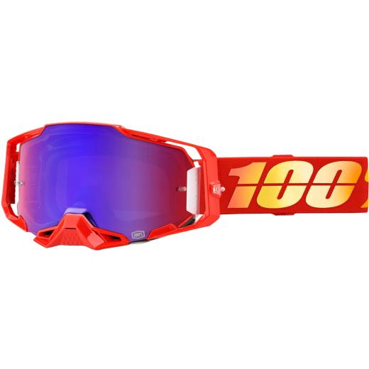 Óculos 100% Armega Nuketown Mirror Red/Blue