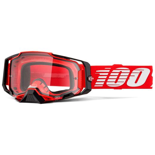 Óculos 100% Armega Red Lente Transparente
