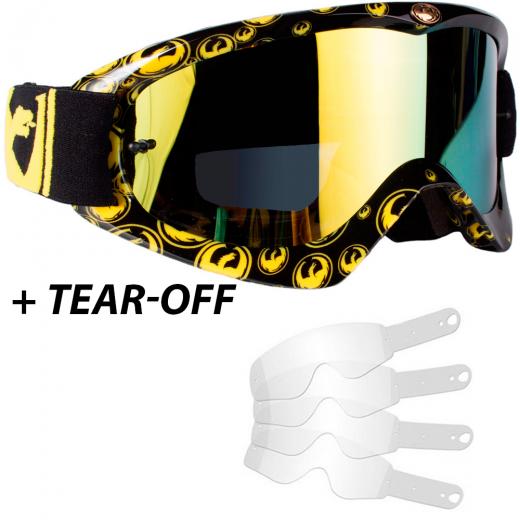 culos Dragon MDX Gold Icon Lente Dourada