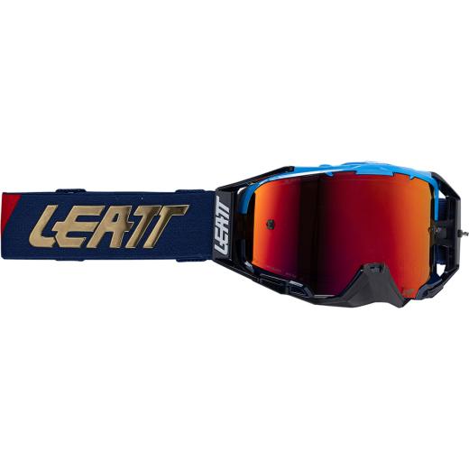 Óculos Leatt Velocity 6.5 Cryztal Iriz Azul
