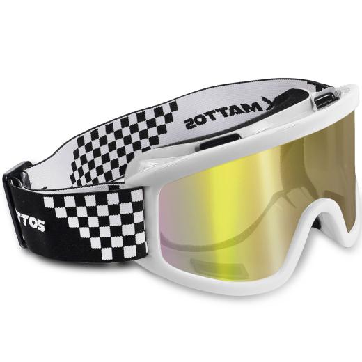 Óculos Mattos Racing Mx Lente Espelhada 