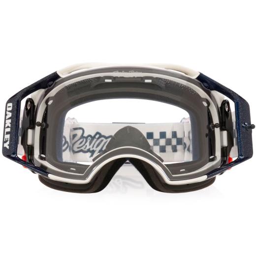 Óculos Oakley Airbrake MTB Troy Lee Designs Ice White/Clear