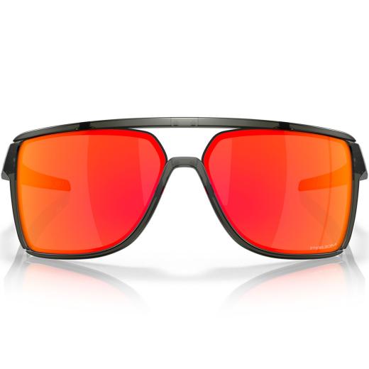 Óculos Oakley Castel Matte Grey Smoke/Prizm Ruby