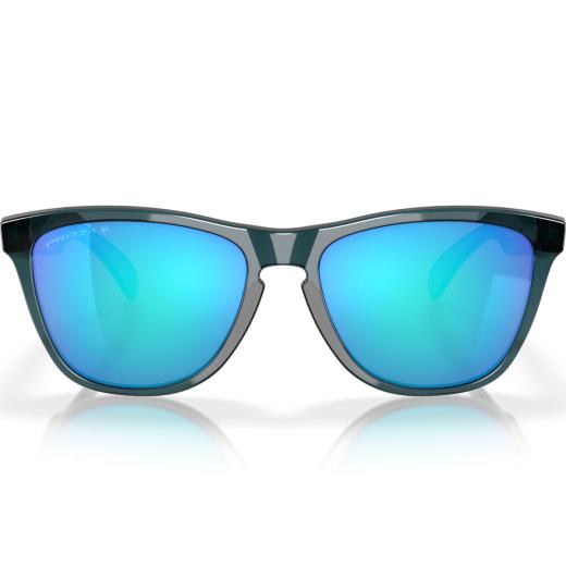 Óculos Oakley Frogskins Crystal Black/Prizm Sapphire Polarized
