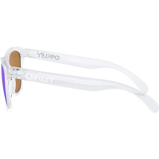 Óculos Oakley Frogskins Polished Clear/Prizm Violet