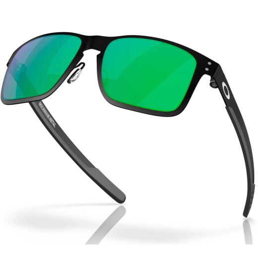 Óculos Oakley Holbrook Metal Matte Black/Prizm Jade Iridium