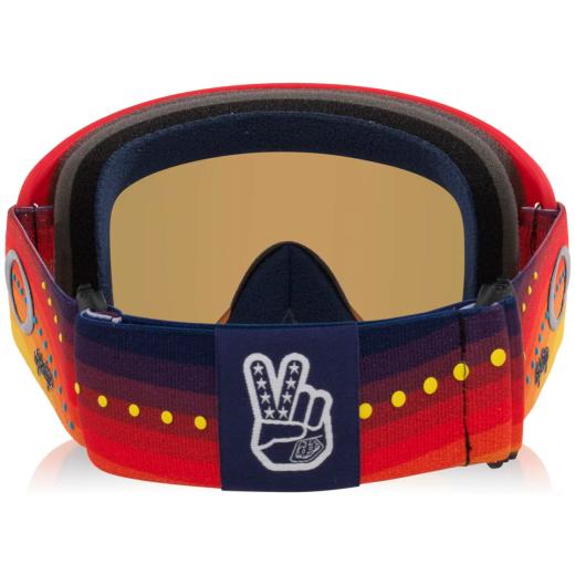 Óculos Oakley O Frame Pro 2.0 TLD Red Orange/Black Ice Iridium