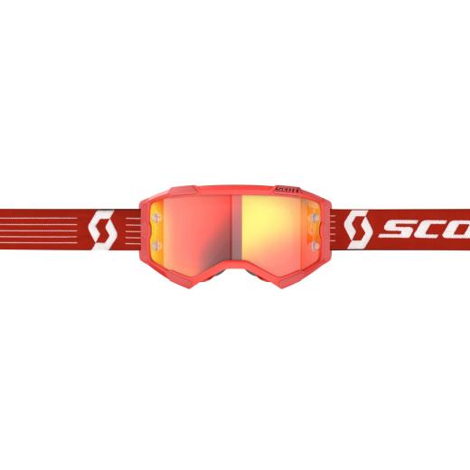 Óculos Scott Fury Bright Red/Orange Chrome Works