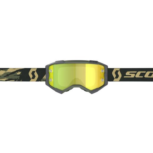 Óculos Scott Fury Camo Kaky/Yellow Chrome Works