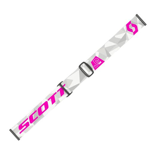 Óculos Scott Fury Jorge Prado 61 Edition White/Pink Chrome Works