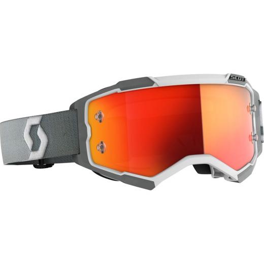 Óculos Scott Fury White/Orange Chrome Works