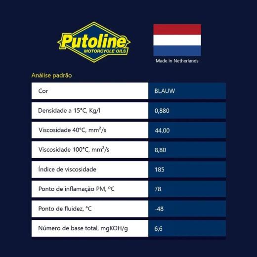 Óleo para Motor 2T Putoline MX7