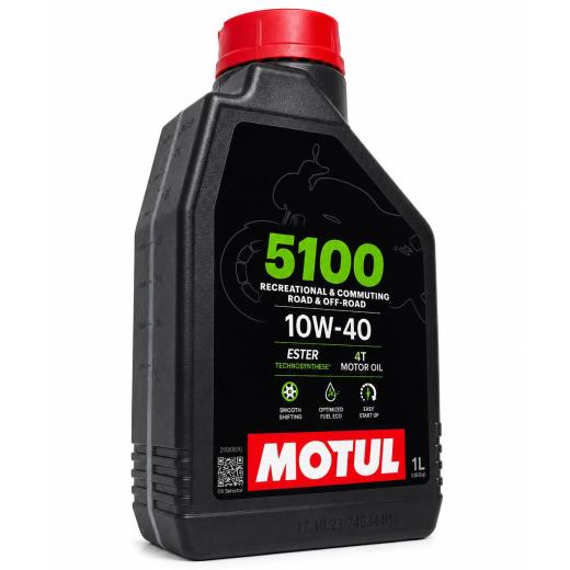 Óleo Motul 5100 10W40 4T motor