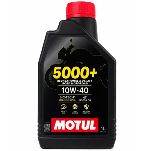 Óleo Semi Sintético Motul 5000+ 10W40 4T