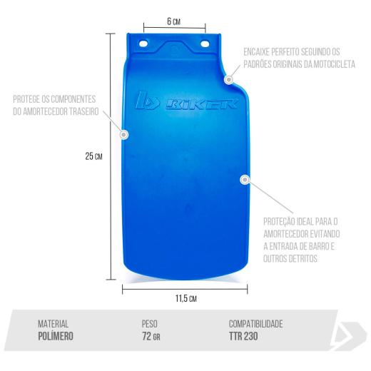 Parabarro da Suspensão Traseira Biker TTR 230