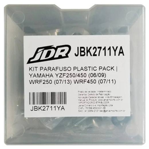 Jogo de Parafusos Kit Plástico JDR YZF 250/450 06/09 + WRF 250 07/13 + WRF 450 07/11