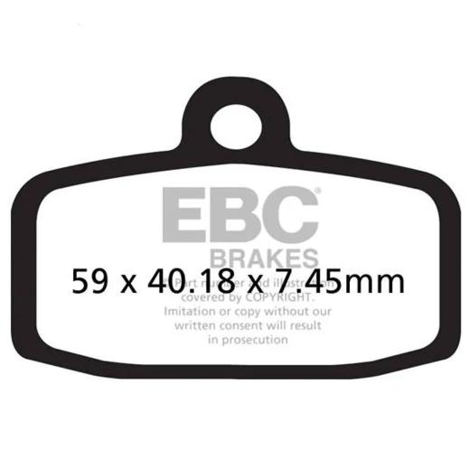 Pastilha de Freio Dianteiro EBC KTM 85 SX 12/20 + Husq TC 85 14/20