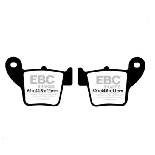 Pastilha de Freio Traseiro EBC MXS CRF 250R 04/25 + CRF 450R 02/25 + CRF 250RX 19/25 + CRF 450RX 17/25 + CRF 250X 04/17 + CRF 450X 05/23