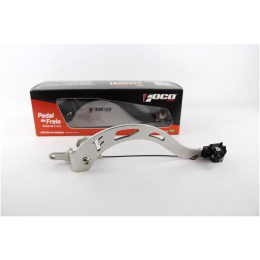 Pedal de Freio Retrátil Foco Inox CRF 250F + CRF 300F