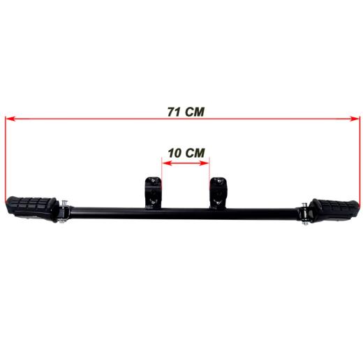 Pedaleira de Descanso Start V-Strom 650 07/13 + 650A 14/25 + 650XT 14/25