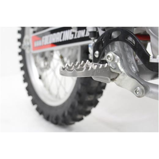 Pedaleira Foco CRF 250F + CRF 230 + XR200 + XR250 + XRE300 + Falcon - Prata