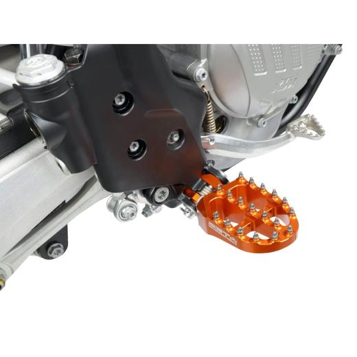 Pedaleira Zeta Aluminium KTM 85 SX 18/24 + 125 SX 16/22 + 250/450 SX-F 16/22