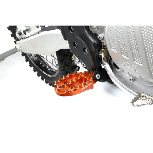Pedaleira Zeta Aluminium KTM 85 SX 18/24 + 125 SX 16/22 + 250/450 SX-F 16/22