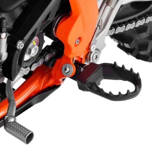 Pedaleira Zeta Max KTM 125/250/300/450 23/25 + HUSQ. 125/250/300/450 23/24