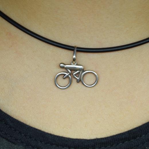 Pingente Magia das Jóias Ciclista Masculino