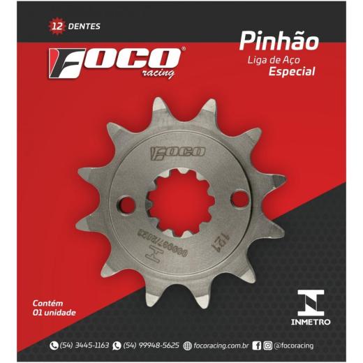 Pinhão Foco CRF 300F + CRF 250F + XR 250