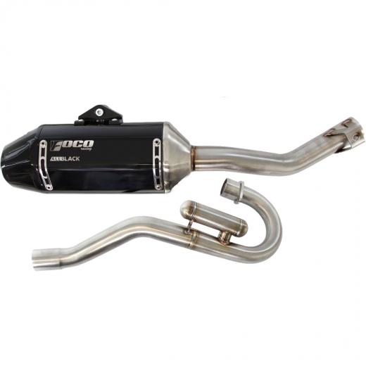 Curva + Ponteira Foco Racing CRF 230 All Black F2