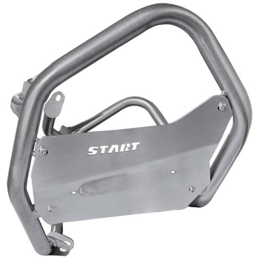 Proteção Lateral e Motor Start BMW GS R1300 24/25 + R1300 Plus 2025 Prata