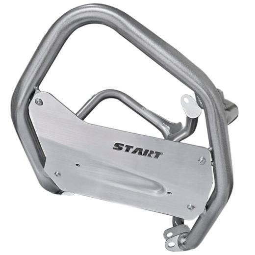 Proteção Lateral e Motor Start BMW GS R1300 24/25 + R1300 Plus 2025 Prata