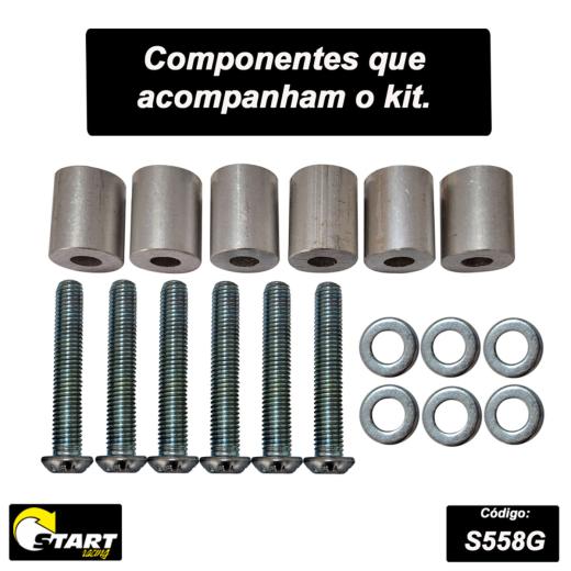 Proteção Lateral e Motor Start BMW GS R1300 24/25 + R1300 Plus 2025 Prata