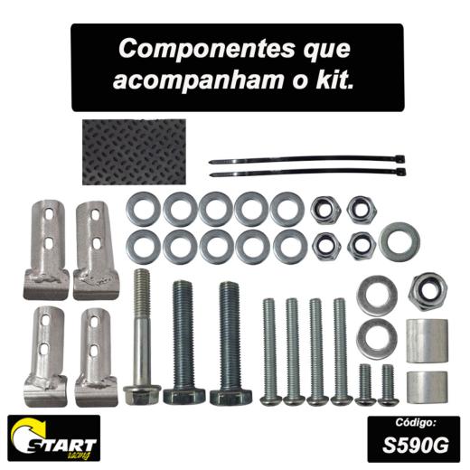 Proteção Superior Lateral e Motor Start Tiger 900 GT Pro/Rally Pro 24/25